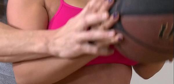  Brazzers - Big Tits In Sports -  Basket Whore scene starring Sophia Lomeli & Johnny Sins